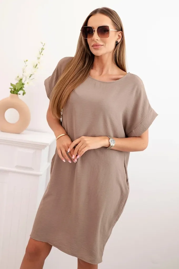 Sukienka z kieszeniami fango