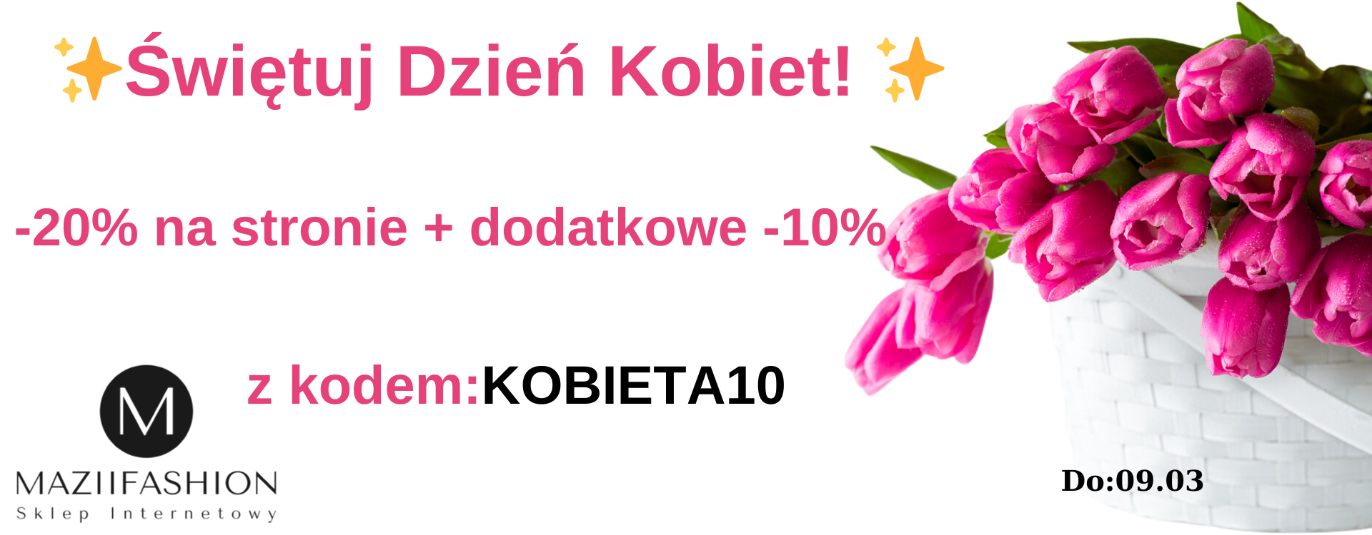 Dzień Kobiet = idealny moment na zakupy! pc